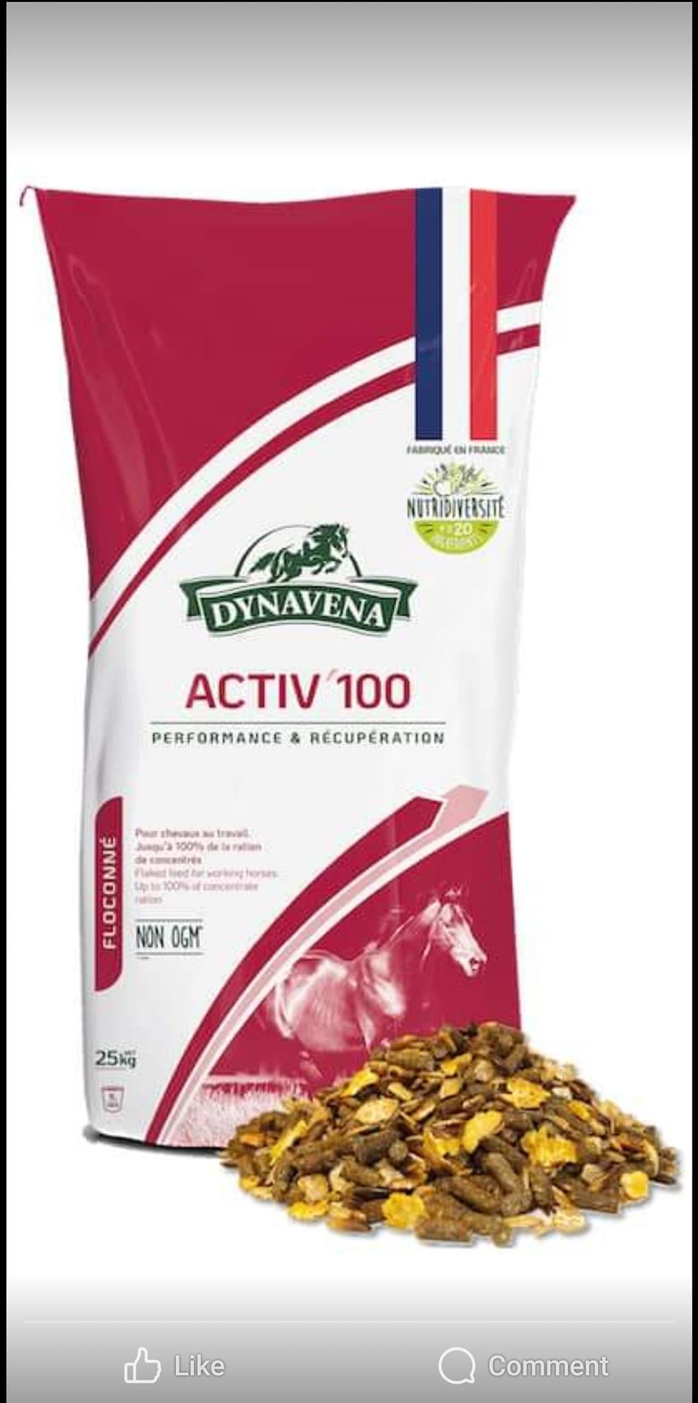 Active 100 (Адууны тэжээл) 25 кг